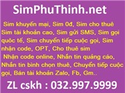 Sim Rác, Sim khuyến mại, Sim cho thuê, Sim 0đ, Sim thuê, Sim Data ...