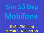 Sim số đẹp Mobi, Đầu số 090, 093, 07x. Giá từ 150k, Chiết khấu 30%